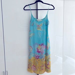 Vintage silk Valentino dress Italian sz 10